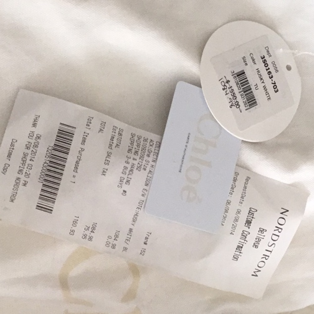 SOLD ON TRADESY 💕Chloe Large Alison Tote EUC - Picture 7 of 8